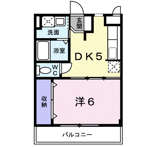 カーサ・フィオーレⅡ 間取り