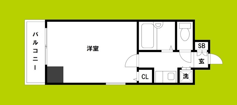 リーガル西長堀 間取り