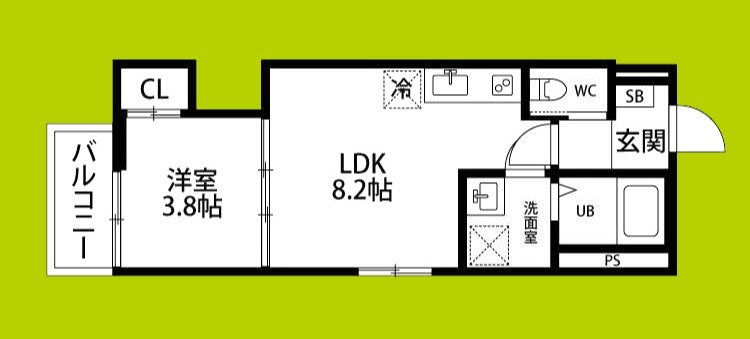 KAWARAYAⅡ 間取り図