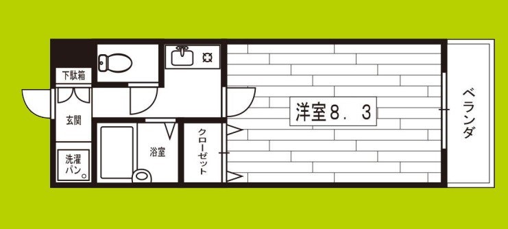 セブンハイツ 間取り