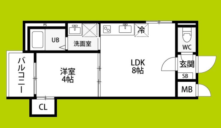 KAWARAYAⅡ 間取り図