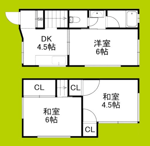 住吉区戸建て 間取り