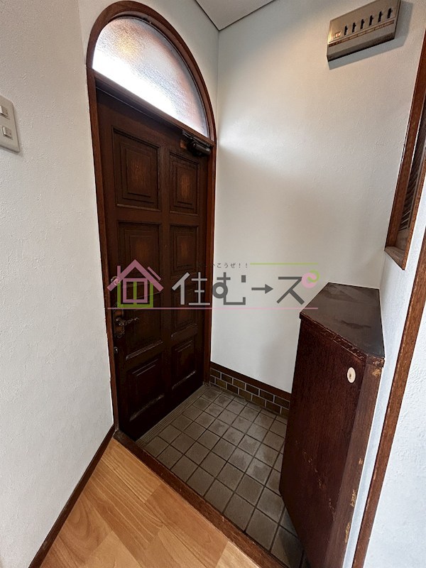 住吉区戸建て 玄関