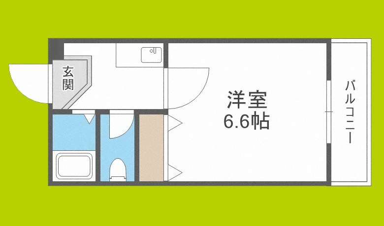 スカイハイツ苅田 間取り