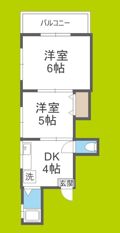 コーポ富士 間取り