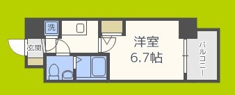 アドバンス新大阪ラシュレ 間取り
