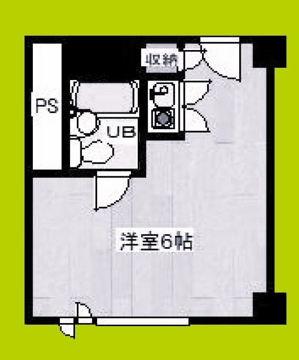 新大阪ビジネス第2ニッケンマンション 間取り