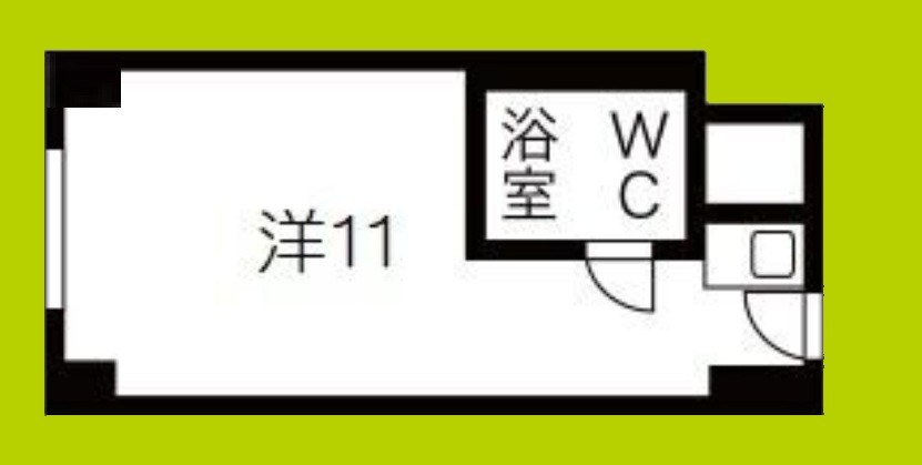 ステュディオ新御堂 間取り