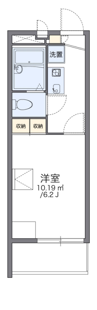 レオパレスさかえ 間取り