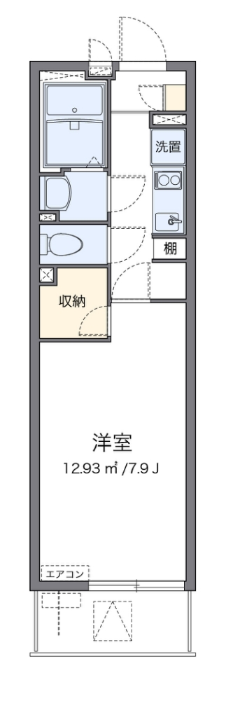 クレイノかもめ 間取り