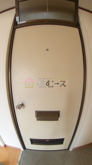 暁マンション 玄関