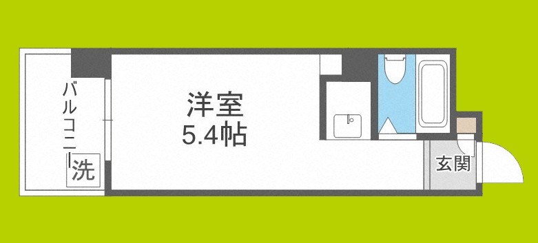 パークサイド上本町駅前 間取り