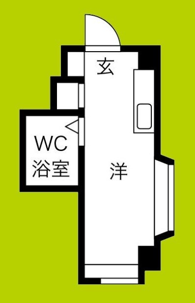 グランドハイツ蒲生 間取り