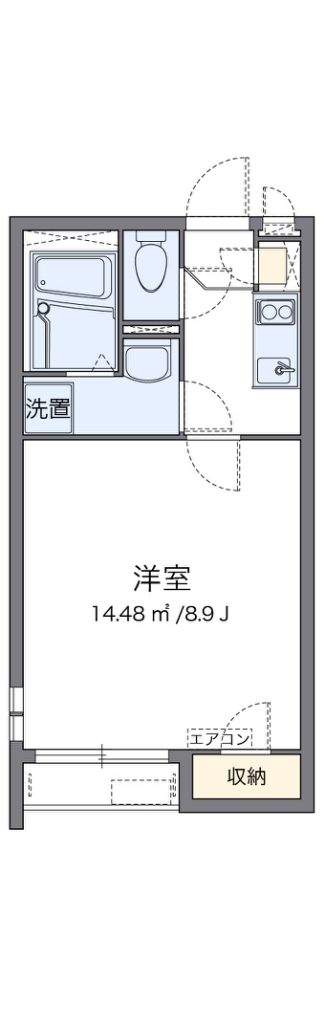 クレイノＯＯＭＵＲＡ 間取り