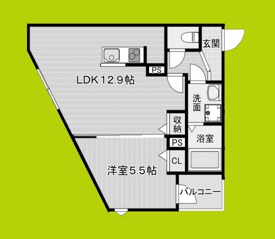 （仮称）La-Crea緑地公園 間取り