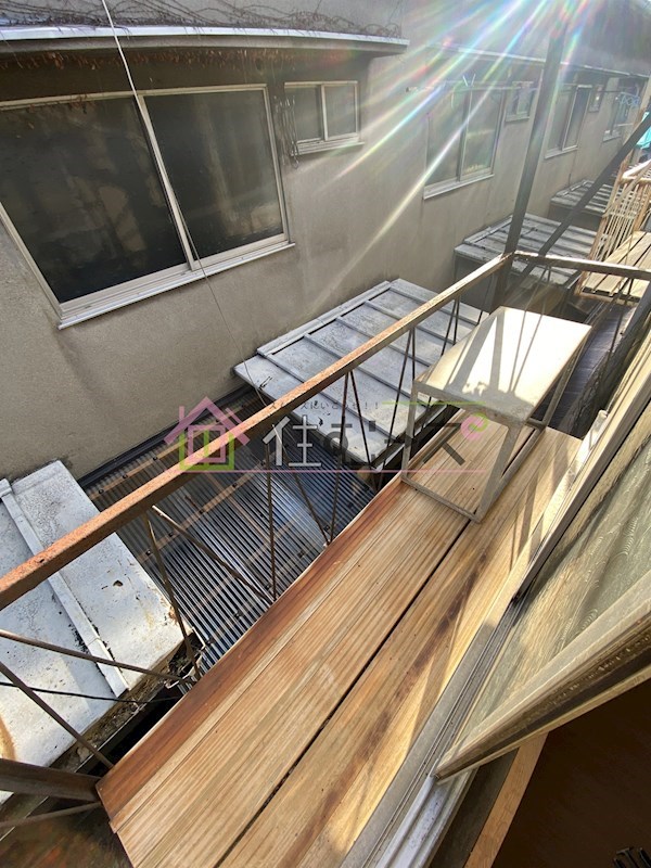 千本北文化 ベランダ