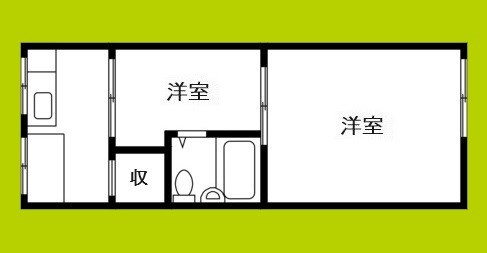 千本北文化 間取り