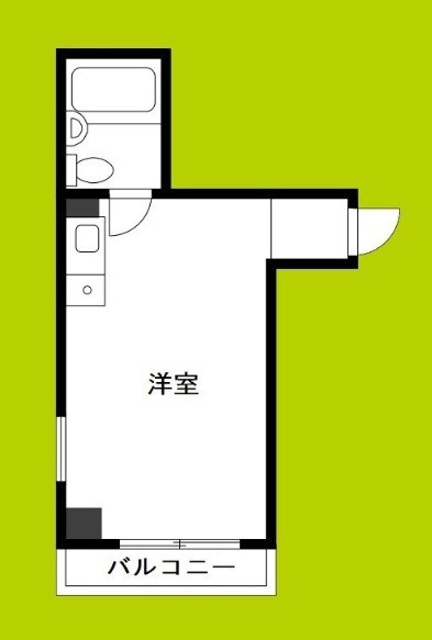 パシフィック今里Ⅱ 間取り