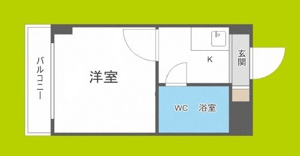 トーエー新深江 間取り