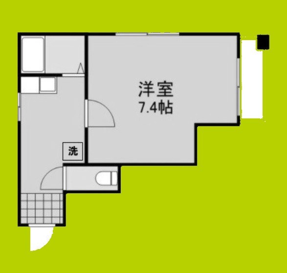 サンハイツ竹林 間取り