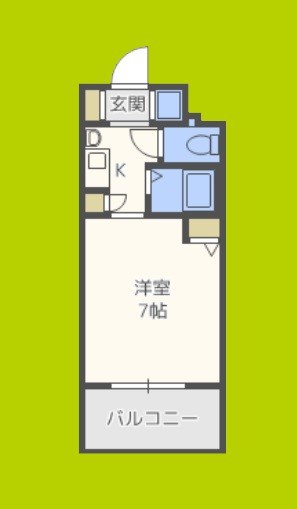 エステムコート心斎橋EASTエリジオン 間取り