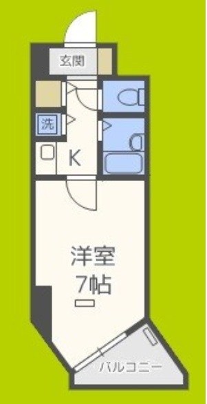 リーガル塚本Ⅶ 間取り