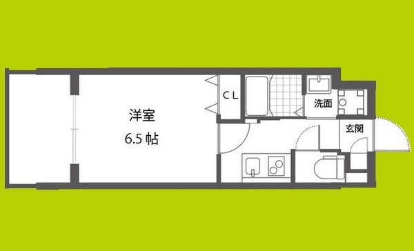 PARK HILLS今里蘭 間取り