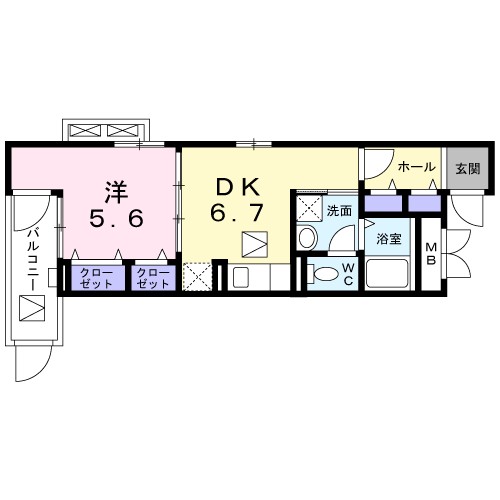 リバージュ　アネックス 間取り