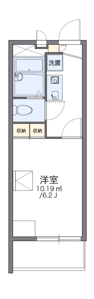レオパレス甲子園ＣＩＴＹ 間取り
