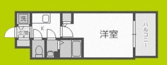 エスリード難波ザ・ゲート  間取り