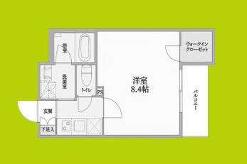 ウェルスクエア長居公園Ⅱ 間取り