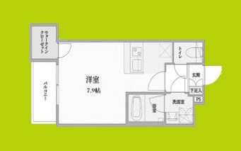 ウェルスクエア長居公園Ⅱ 間取り
