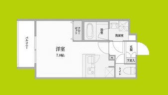 ウェルスクエア長居公園Ⅱ 間取り