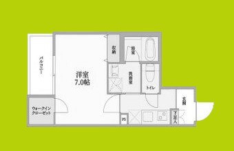 ウェルスクエア長居公園Ⅱ 間取り