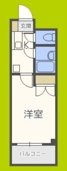 ローズコーポ天満東Ⅱ 間取り