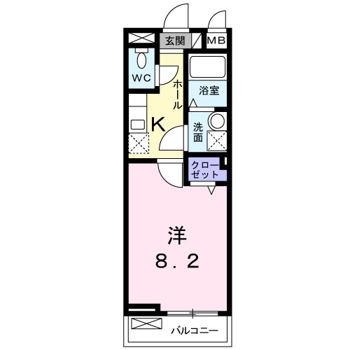 巽北ロイヤルヴィラ 間取り