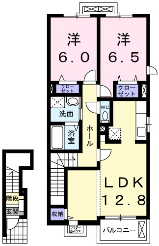 ソレイユ　和泉中央 間取り