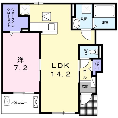 ベルアンジュ 間取り