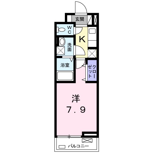 オエステ・コンドミニオ 間取り