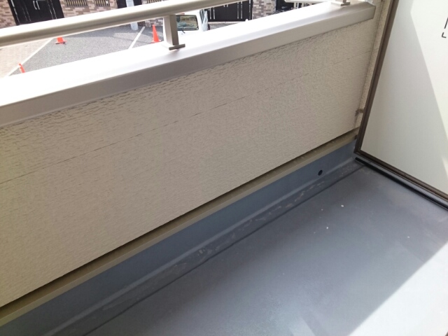 オエステ・コンドミニオ ベランダ