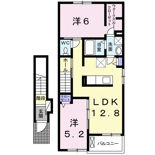 プレジール新家 間取り