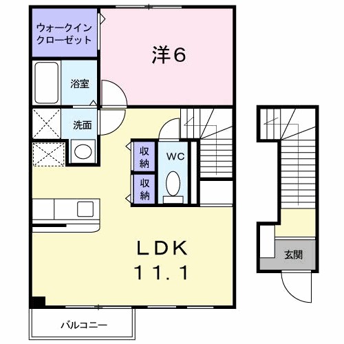 リバーサイドヴィラ小野々井 間取り