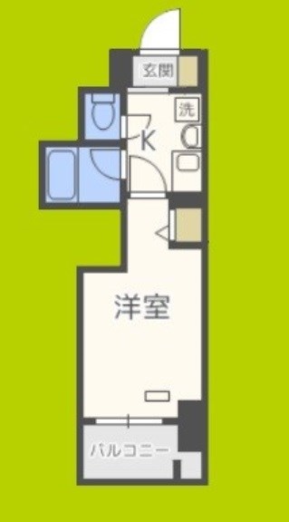 エステムコート大阪城南Ⅱ 間取り