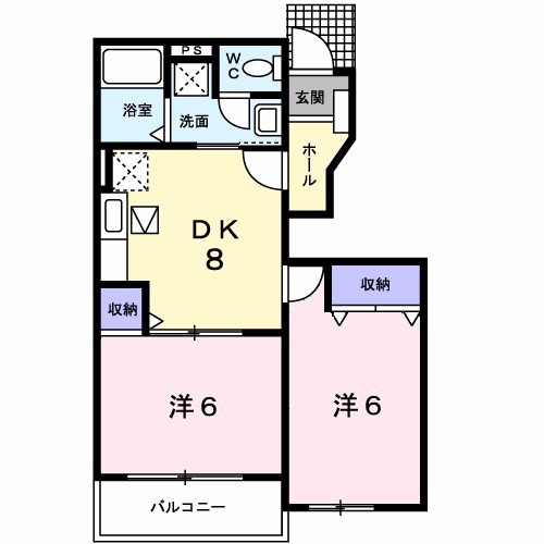 ポプラ－レｐａｒｔⅤ 間取り
