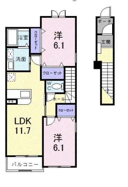 ベルメゾン 間取り