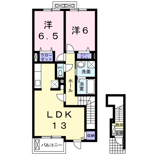 爽・大井 間取り