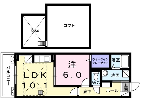 プロムナード神野 間取り