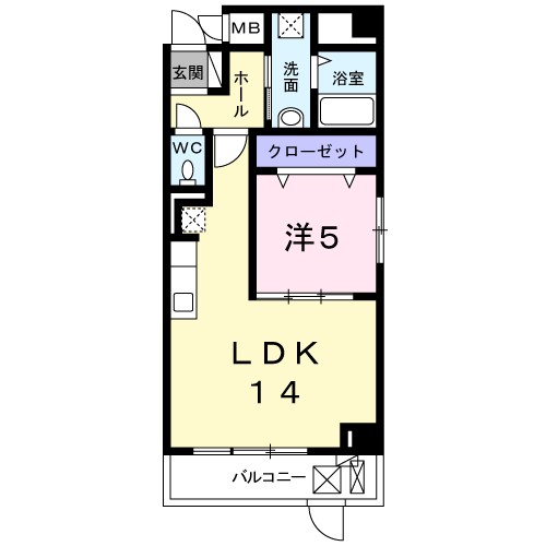 Ｓ，Ｋレジデンス天神西町 間取り