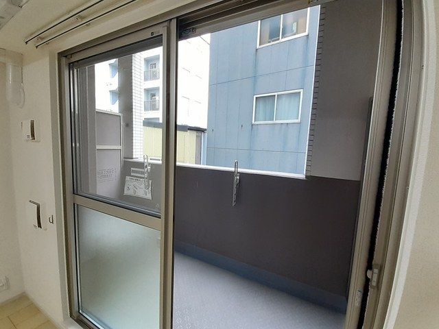 なんばソラニワ ベランダ