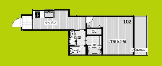 ALEGRIA津久野 間取り